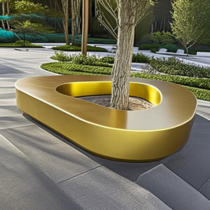 Mur végétal vertical artistique en fibre de verre pour parcs urbains, hôpitaux, hôtels - Écologique, durable, commercial, pour espaces d'attente - Product Image 5