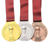 Médaille en émail argentée gravée, souvenir de gymnastique, design élégant et original