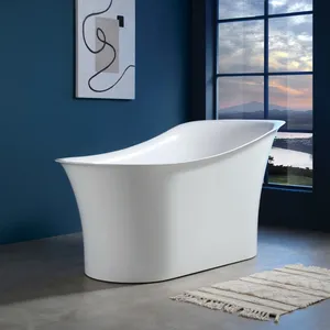 Hot Selling Indoor Free Standing Acrylic Spa Bathtub soaking seamless Bathtub