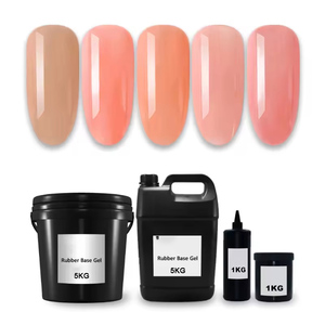 Super Quality Hema-Free TPO-Free Long Lasting Sticky Manicure Maxed Color Long Lasting <strong>Base</strong> Rubber <strong>Base</strong> - Product Image 5