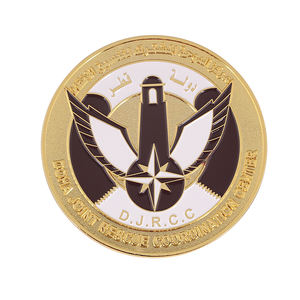 Chine fabricant direct haut de gamme personnalisé américain promotionnel Souvenir émail doux plaqué métal pièce de défi - Product Image 3