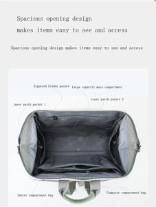 Nouveau sac à dos pour ordinateur portable pour femmes, imperméable, grande capacité, sac à dos de voyage et de sport, sac à dos multifonction tendance, sac à langer - Product Image 5