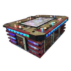 人気の8人用屋内魚ビデオゲームボードエンターテインメントパンダ対エイリベンジPCB英語メタル素材 - Product Image 1