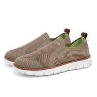 Chaussures de marche respirantes à enfiler, semelle intermédiaire en EVA, bout rond, baskets décontractées légères, OEM ODM