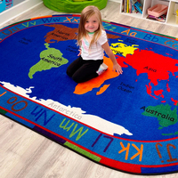 Tapis et carpettes en polyester moelleux au design moderne personnalisé, ensembles de tapis et carpettes pour salon au design personnalisé, pour la décoration de la chambre d'enfants