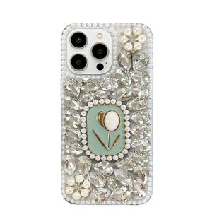 Fundas KINGSOUL de Lujo con Diamantes, TPU, Antigolpes, con Anillo Magnético para iPhone 17 16 15 14 13 12 11 - Product Image 4