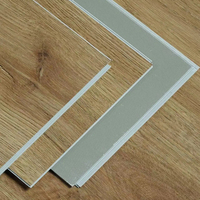 Suelo Vinílico de Lujo Flotante con Sistema de Clic, Resistente al Agua, de 4mm y 8mm, para Oficina en Casa, con Capa Inferior