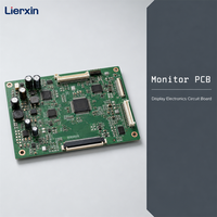 Carte de circuit électronique d'affichage Lierxin pour moniteur, applications OEM