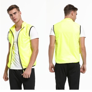 Chaleco de Seguridad Ajustable de Alta Visibilidad, Transpirable, con Cinta Reflectante Fluorescente, Logotipo Personalizado, Color Personalizado, 100% Poliéster - Product Image 6
