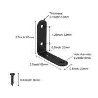 Fixation d'angle en acier inoxydable à 90 degrés pour support à angle droit pour meubles en bois Cadres de lit Armoires Tiroirs Chaises