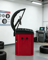 Balanceador de Neumáticos LCD con Posicionamiento Láser, Elevador de Ruedas para Máquina de Balanceo de Neumáticos de 10'' a 28'', Certificado CE para Taller