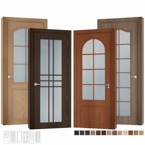 Portes intérieures modernes en bois massif, conformes aux normes européennes, ignifuges et insonorisées, pour villas et appartements - Product Image 6