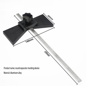 Chế biến gỗ Thông tư vật liệu Divider scriber tìm thấy trung tâm gỗ điểm tròn Cai Trị tay công cụ - Product Image 5