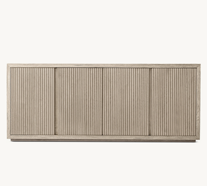 Sassanid OEM Classique Rustique Chêne Caractère Luxe Salon <span class=keywords><strong>Julien</strong></span> Buffet 4 Portes - Product Image 1