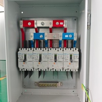 Boîte de distribution électrique extérieure monophasée 220V avec disjoncteur et boîte de distribution fibre optique