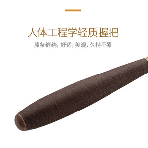 Canne à pêche télescopique ultra-légère en bambou, 3 sections, pour la pêche en lac à Taïwan - Product Image 1