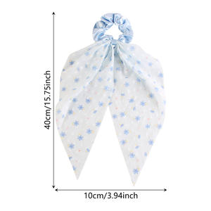 ที่คาดผมสไตล์เกาหลี โบว์สวยหรู ประดับดอกไม้เล็กๆ สำหรับผู้หญิง ฤดูใบไม้ผลิ ฤดูร้อน ผ้าซาตินกันลื่น เครื่องประดับศีรษะ - Product Image 3