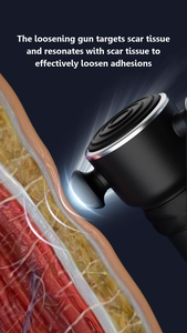 Dispositivo de liberación de terapia de alivio del dolor de cuerpo completo de vibración rápida de alta frecuencia de recuperación deportiva profesional nueva pistola de masaje - Product Image 3