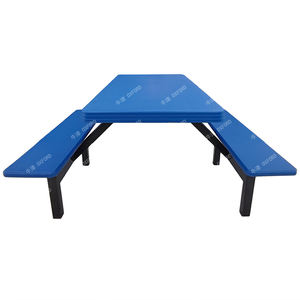 Mesas de comedor de plástico modernas para el hogar y la granja para cafeterías y restaurantes escolares - Product Image 4