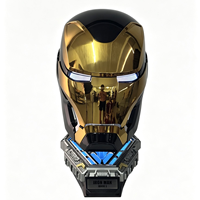 Casco Inteligente Vestible Jarvis Serie Premium 1:1 MK50 Control por Voz Habilitado. Tecnología Triple. Capaz de Emitir Luz.