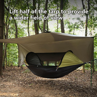 Bâche imperméable PU2000 pour l'extérieur, bâche ultralégère pour hamac, bâche de pluie pour tente de camping, bâche de pluie portable, auvent