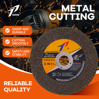 Disque de coupe industriel en oxyde d'aluminium T41 de 7 pouces, TIANPENG, usine professionnelle, 180*1.6*22.23mm, disque de découpe