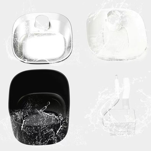 YHpet 4000mAh fontaine de boisson pour animaux de compagnie écologique distributeur d'eau automatique pour chien chat avec bols de capteur Source d'alimentation de Charge - Product Image 5