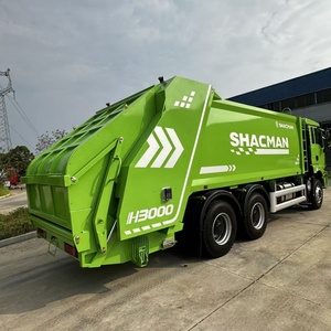 شاحنة قمامة من نوع ضغط شنشي ديلونج للخدمة الشاقة 6X4 - Product Image 3