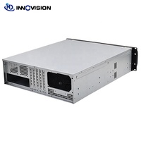 Boîtier de serveur compact 3U de bonne qualité, 550 mm, 8 baies HDD Hot Swap, prenant en charge les alimentations ATX et les cartes mères ATX, boîtier de serveur en rack