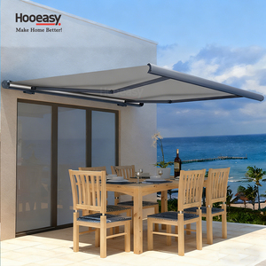 Toldo Retráctil Motorizado Hooeasy, Toldo Automático para <span class=keywords><strong>Patio</strong></span>, Resistente al Agua, con Brazo Eléctrico Retráctil - Product Image 4