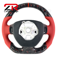 Volant de course en fibre de carbone forgée pour l'intérieur de voiture, pour Chevrolet Camaro SS Corvette C7 Z06 Z51 ZR1 Silverado GMC Cruze