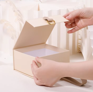 Nuevos Modelos de Cajas de Regalo de Boda Creativas, Caja de Papel con Estampado Dorado Exquisito, Caja de Papel de Múltiples Especificaciones - Product Image 6