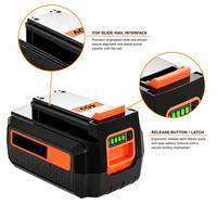 Batterie de remplacement au lithium-ion 40V compatible avec les outils électriques sans fil LBXR36 LBX2040 LBXR2036 LST540