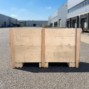 EnviCrate EV02 Foldable Stackable Solid Wooden Box Custom Size Cheap Safety for Product Preservation Storage Goods Avoid Damage - Product Image 1