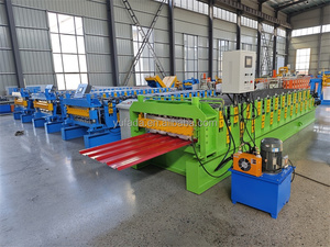 Máquina de Conformación de Rollos de Lámina de Zinc Galvanizado Premium <span class=keywords><strong>para</strong></span> Tejas de Acero de Doble Capa con Control PLC y Engranajes y Rodamientos - Product Image 3