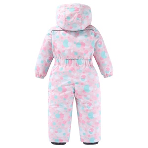 Mono de nieve de invierno para niños, <span class=keywords><strong>ropa</strong></span> de esquí cálida para exteriores, <span class=keywords><strong>Ropa</strong></span> para <span class=keywords><strong>Niñas</strong></span>, traje de nieve de una pieza a prueba de viento - Product Image 2