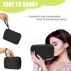 Hộp đựng tinh dầu/nước hoa EVA cứng 15 chai có khóa kéo, thiết kế thời trang, họa tiết đá, dành cho chai 5ML/10ML/15ML - Product Image 5