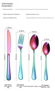 <span class=keywords><strong>Set</strong></span> di posate per posate da cucina in acciaio inossidabile 410 durevole 24 pezzi di vendita calda - Product Image 4