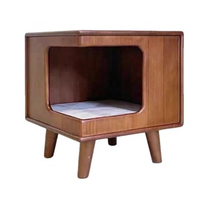 Nouvelle maison <span class=keywords><strong>pour</strong></span> animaux de compagnie en bois massif, simple, multifonctionnelle, écologique, <span class=keywords><strong>pour</strong></span> les chiens de grande race, gain de place dans le salon - Product Image 5