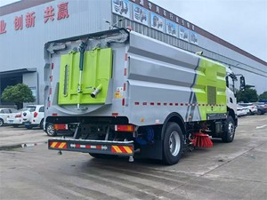 Camión barredor de calles Dongfeng de 15 CBM, 6 ruedas, 210 HP, para limpieza municipal, en venta - Product Image 4