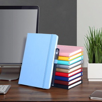 Offre Spéciale personnalisé école A5 cahier en cuir personnel pointillé Journal livres avec serrure ronde magnétique en métal
