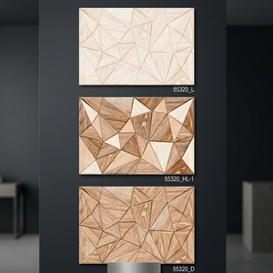 Azulejos de Pared de Cerámica Modernos de 12x18 Pulgadas (30x45cm), Acabado Metálico Brillante, Antibacterianos, Impresión Digital, Porcelana Rectificada para Baño - Product Image 1