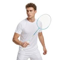 Fabricants sur mesure de raquettes de badminton professionnelles pour adultes en acier graphite de haute qualité, légères et multicolores