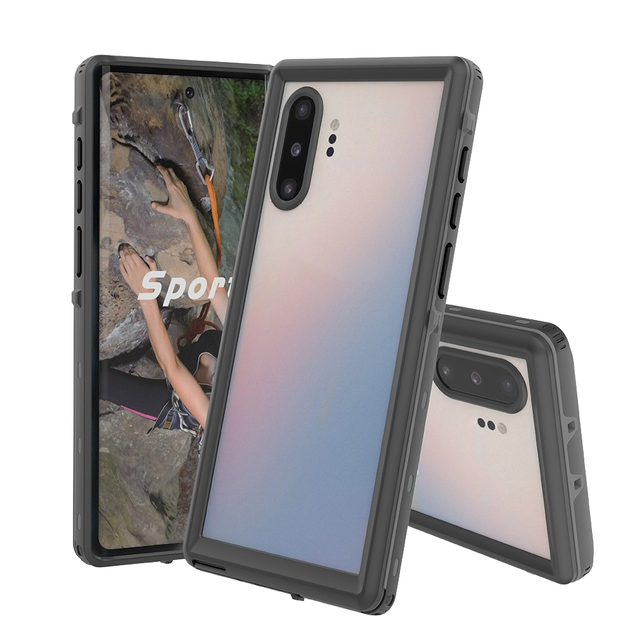 Waterproof Shockproof Rugged 3-Layer Triple Protection 360 Full Redpepper Mobile Phone Case for Samsung Note 10 TPU+PC