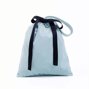Pochette à cordon personnalisée pour dés, sacs cadeaux de luxe en velours pour bijoux de mariage avec fermoir à pression - Product Image 5