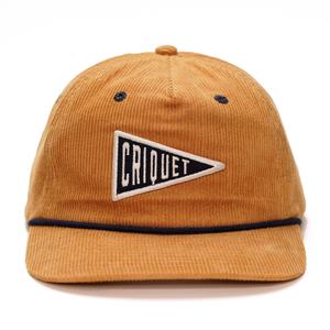 Custom <b>Corduroy</b> Embroidery Patch logo Snapback <b>Hats</b> for Men 5 Panel Unstructured Caps With Rope - Product Image 3