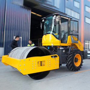 Compacteur vibrant d'asphalte diesel à double tambour 8t avec pompe à moteur Changchai et composants du noyau du moteur inclus - Product Image 4