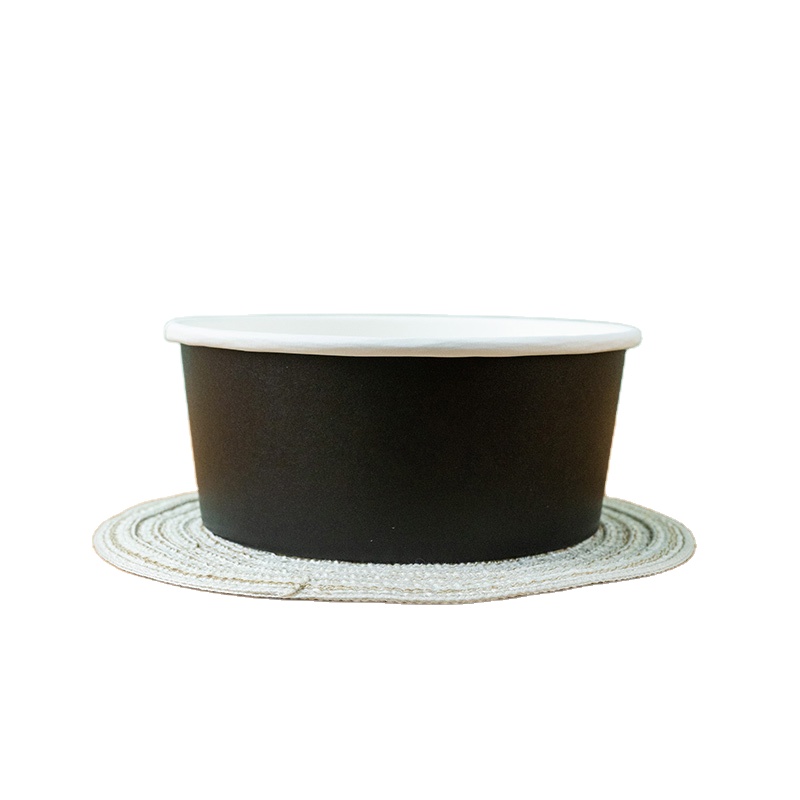 ZEEHENG Food Grade Cake Base Board Paper Plates & Bowls Paper Ice Cream Bowl 5 oz