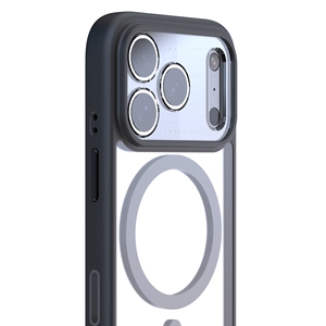 Ốp điện thoại <span class=keywords><strong>iPhone</strong></span> 17 Pro Max trong suốt sang trọng, chất liệu <span class=keywords><strong>PC</strong></span> và <span class=keywords><strong>TPU</strong></span> nhiều màu, hỗ trợ sạc không dây từ tính với nút điều khiển camera thông minh - Product Image 5