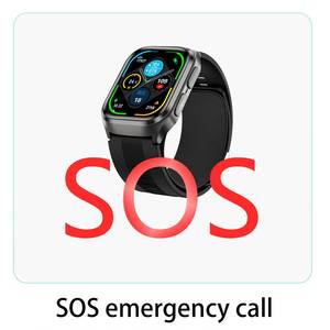 Ecg + Ppg Amoled Smart Watch Nieuwe Waterdichte IOS & Android Square Activity Tracker Smartwatch Met Luchtpomp Bloeddruk - Product Image 5